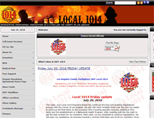 Tablet Screenshot of local1014.org